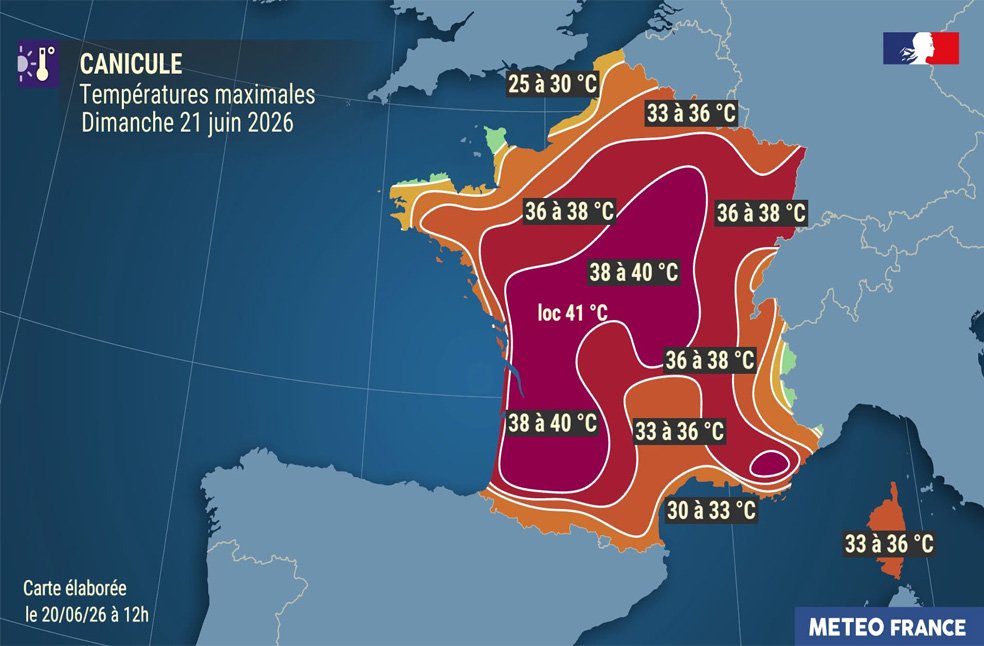 France alcohol ban at events-Image Via-FB-Meteo France