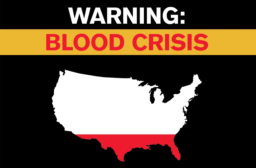 American Red Cross blood crisis-Image Via ARC