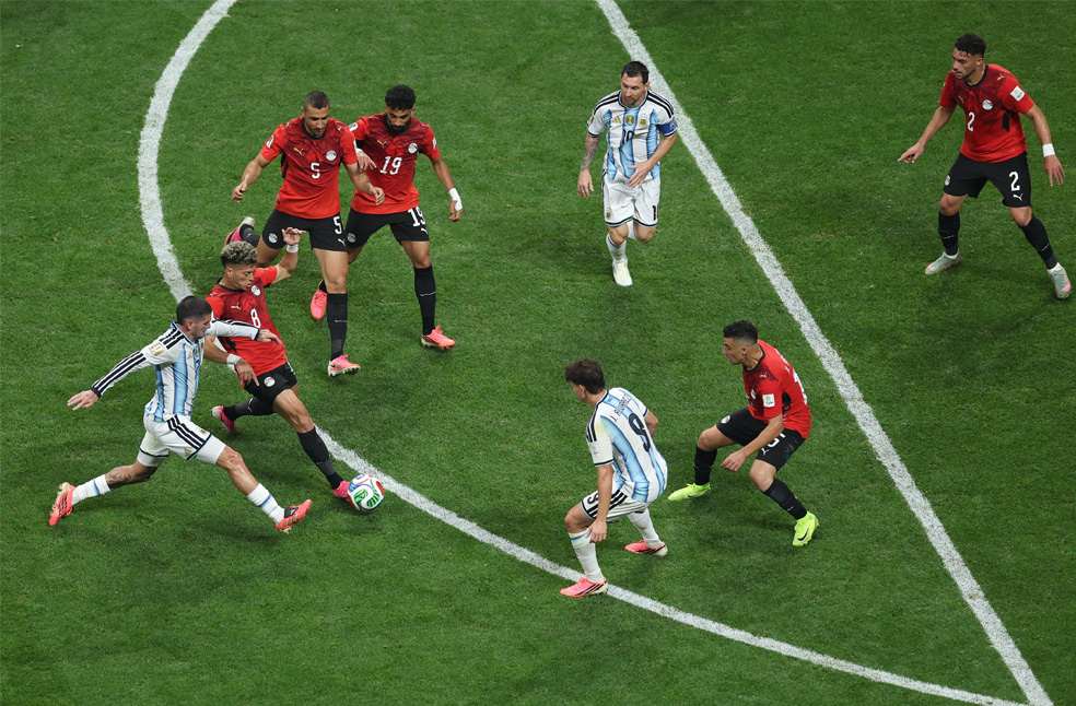 Argentina win over Egypt-Image from-X-Argentina