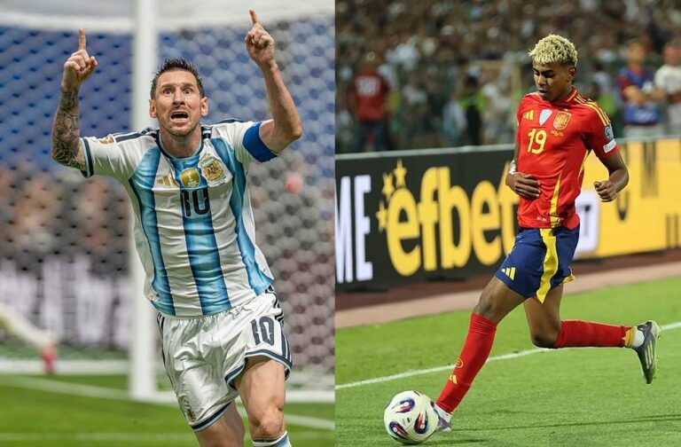 Remarkable Messi and baby Yamal photos capture fans ahead of final Messi