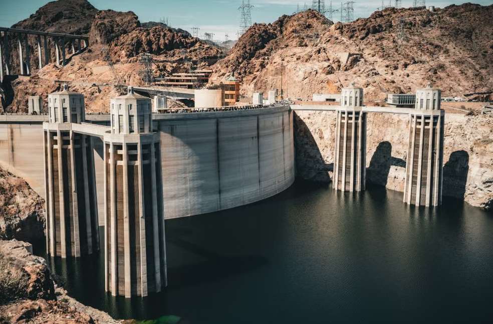 A majestic view of Dam