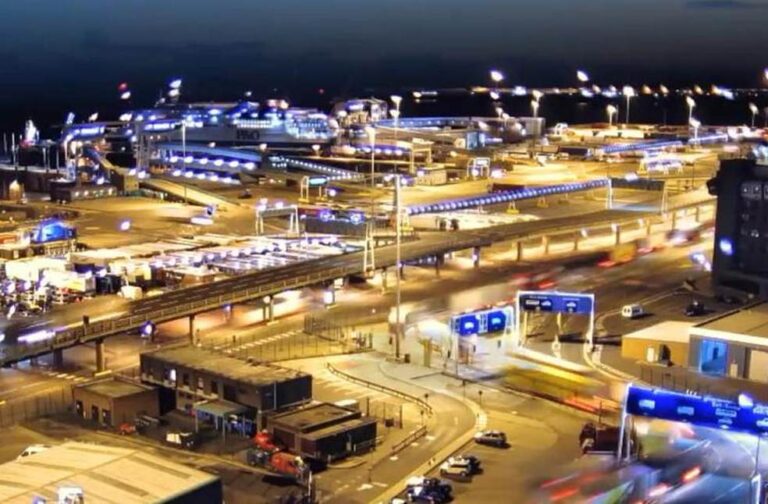Port of Dover braces for busy summer travel weekend Port of Dover traffic-Image Via-X-POD