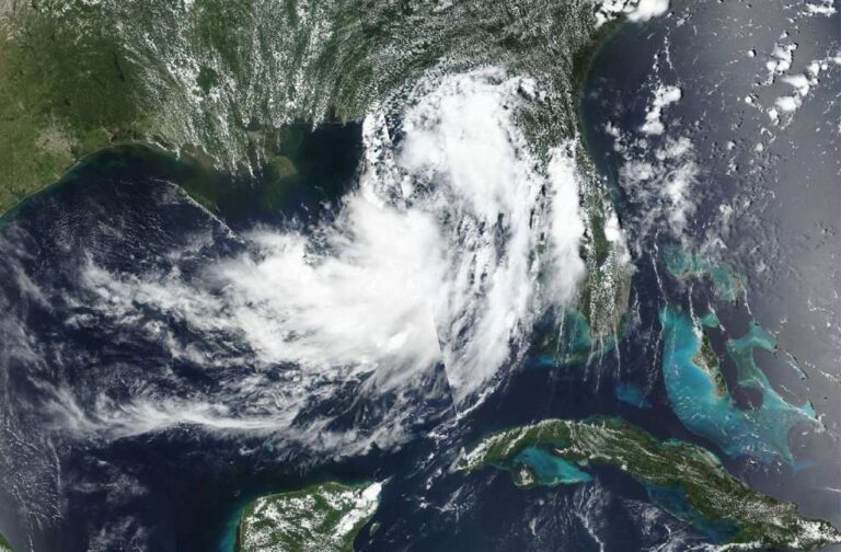 Storm Bertha poses flood and surge risk to US Gulf Coast TS Bertha US Gulf Coast-Image Via-Zoom Earth