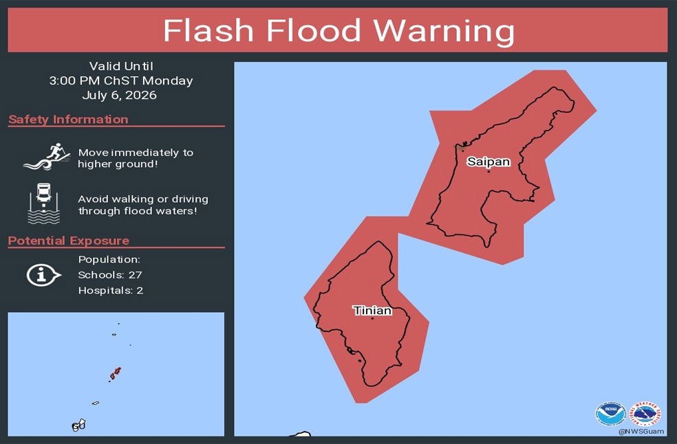Typhoon Bavi Guam-Image Via-NWS Guam