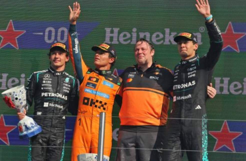 Mercedes no longer have the fastest car