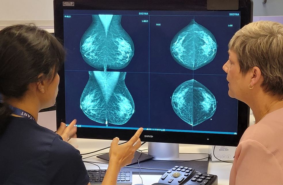 NHS Breast cancer screening-Image Via-PHU