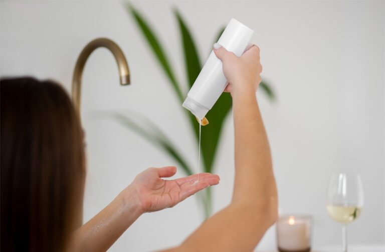 Do scalp detox products really work? Experts explain A woman is taking shampoo to wash her hair