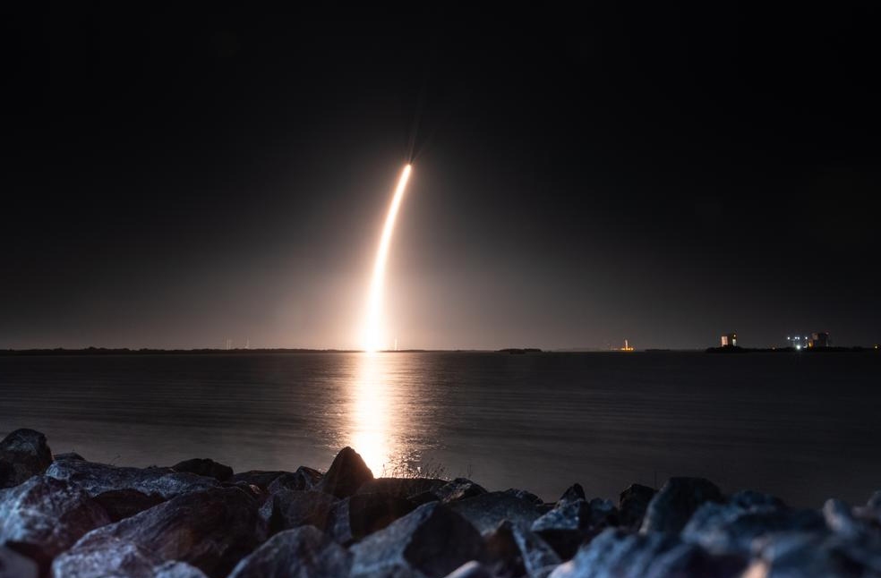 SpaceX falcon 9 clrash-Image from-NASA