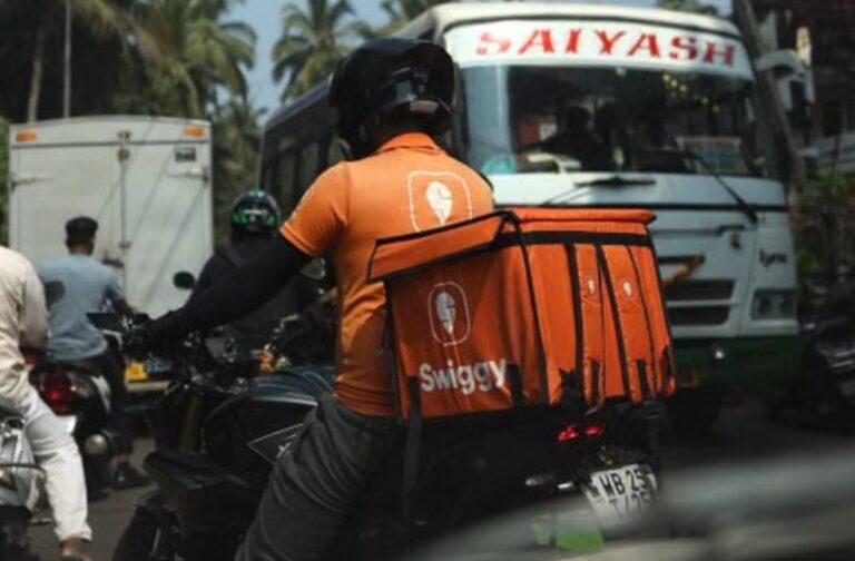 India’s Swiggy targets higher Instamart margins with model shift A Swiggy delivery driver navigating through the busy streets