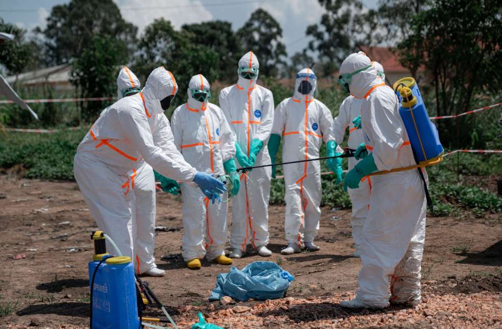 Ebola death