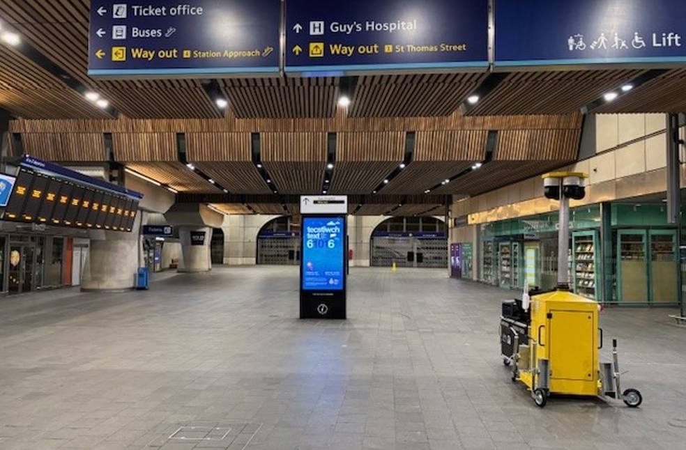 London railway LFR Trial-Image From-BTP