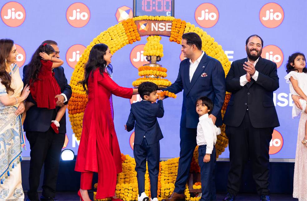Akash Ambani Jio platforms-Image from-X-Reliance Jio