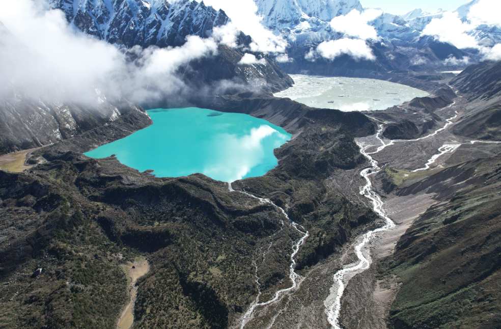 Bhutan glacial lake