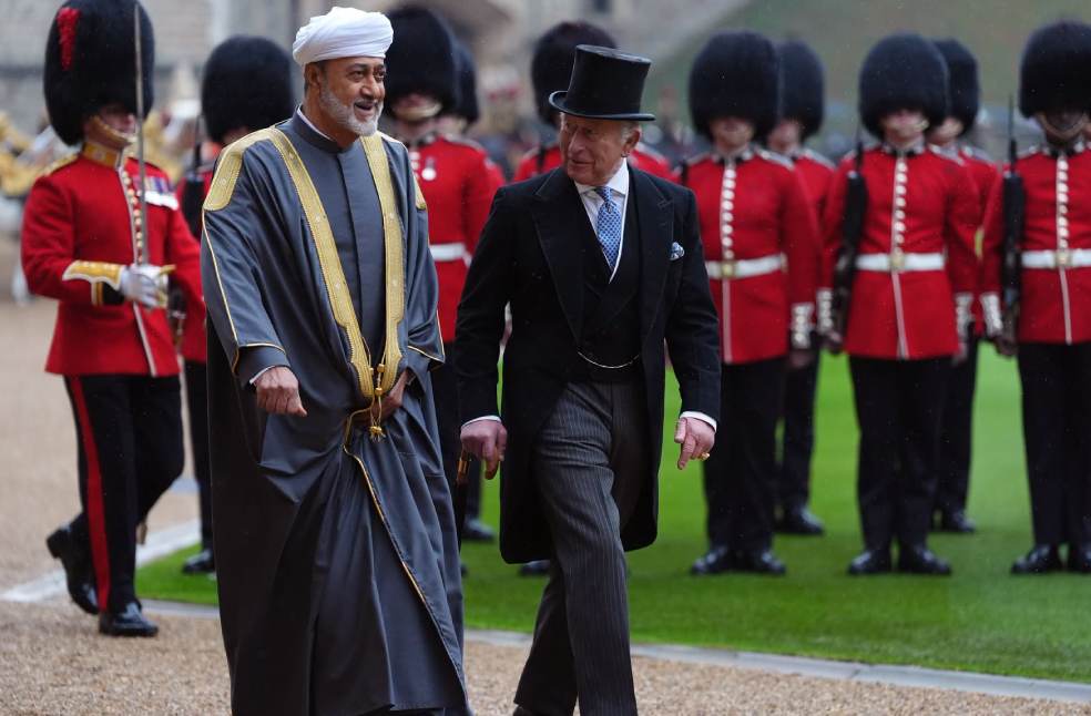 King Charles III welcomes Oman’s Sultan Haitham on historic UK visit
