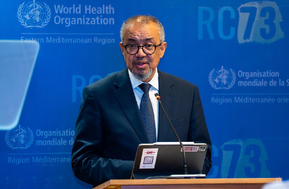 Tedros Adhanom Ebola warning